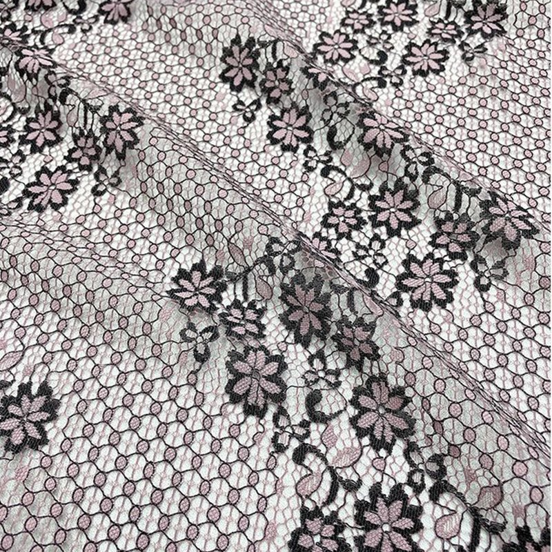 Lace Fabric Dress Loungewear Polyester for Loungewear Wholesale Suppli 7