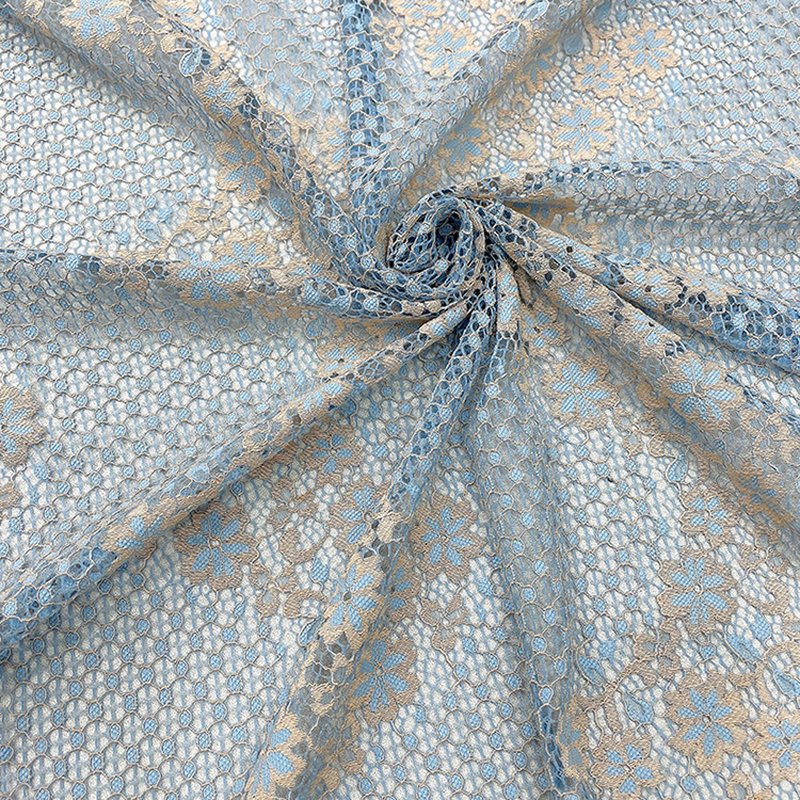 Lace Fabric Dress Loungewear Polyester for Loungewear Wholesale Suppli 8