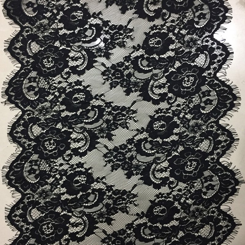 Eyelash Lace Lace Fabric Dress for Women's Wear Wholesale Supplier