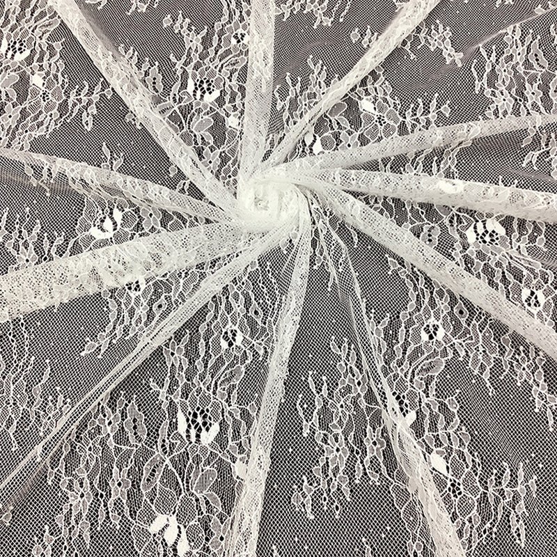 Dress Foil Bridal Polyester Lace Fabric for Women's Wear Wholesale Sup