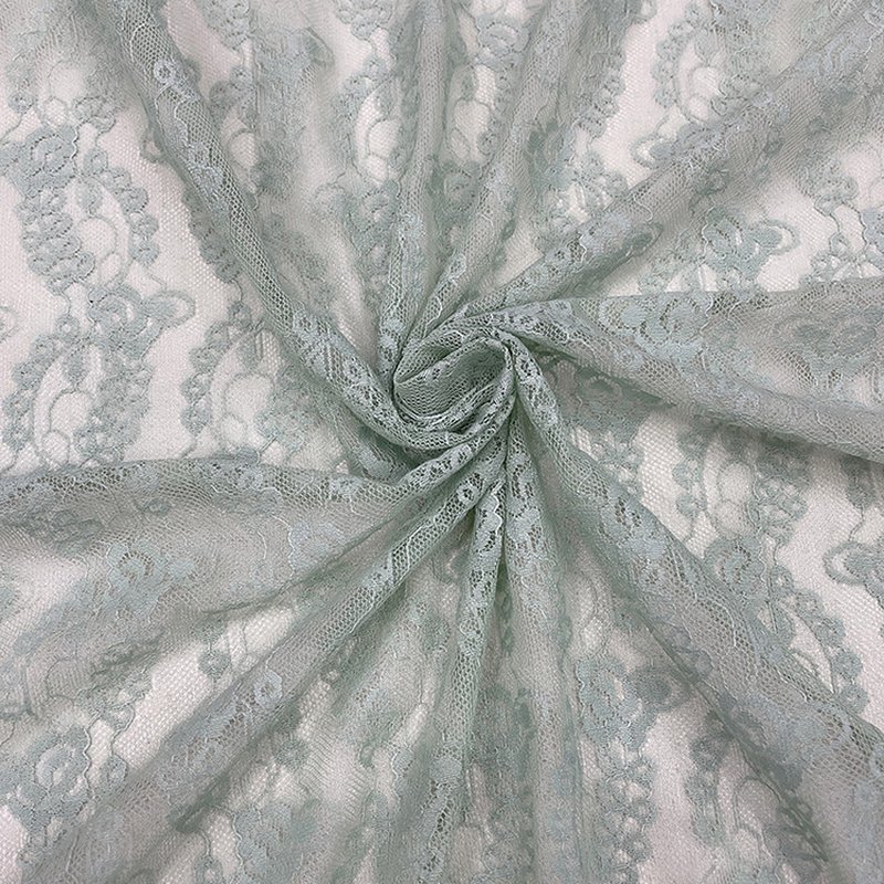Lace Fabric Scallop Edge Dress Nylon for Women's Wear Wholesale Suppli 13