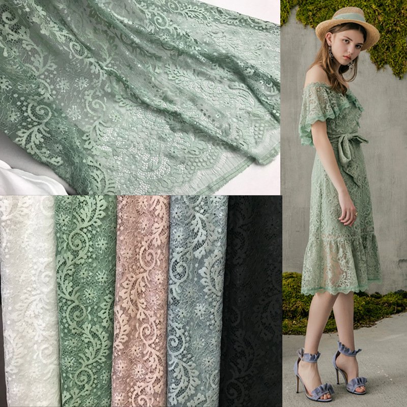 Lace Fabric Eyelash Placement for Women's Wear Wholesale Supplier 15