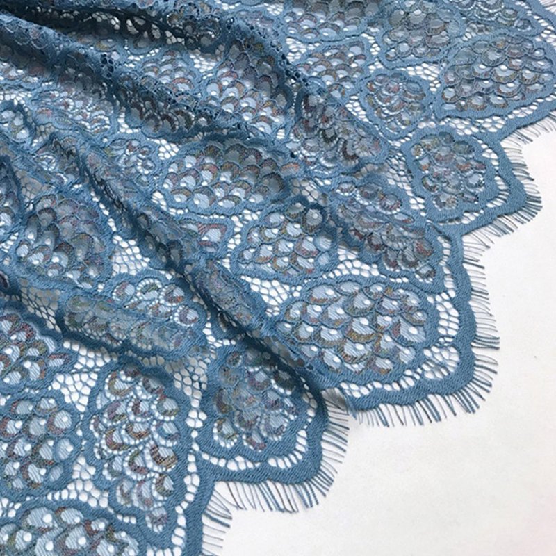 Lace Fabric Dress Cutwork Nylon for Women's Wear Wholesale Supplier 13