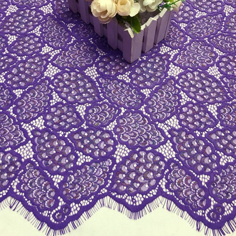 Lace Fabric Dress Cutwork Nylon for Women's Wear Wholesale Supplier 5
