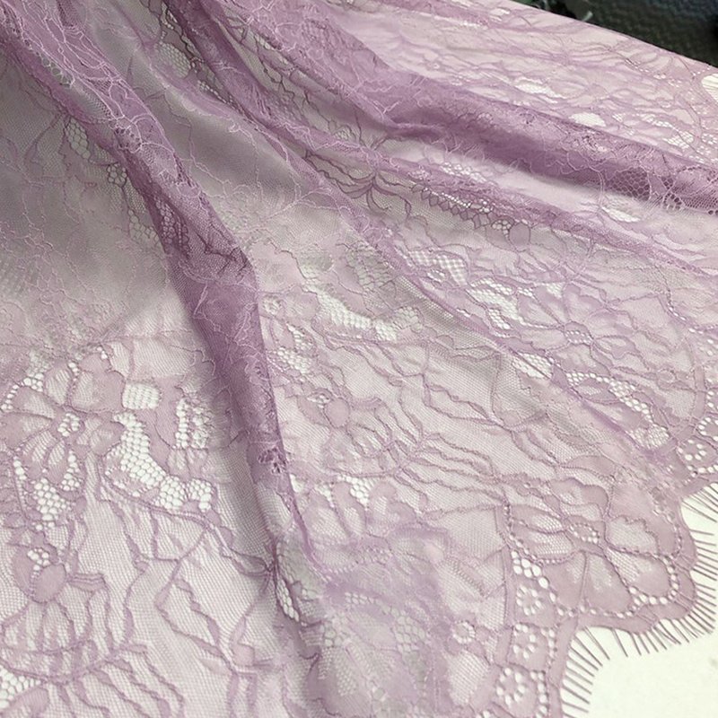 Dress Bridal Warp Knit Lace Fabric for Women's Wear Wholesale Supplier 13