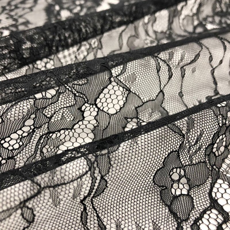 Dress Bridal Warp Knit Lace Fabric for Women's Wear Wholesale Supplier 4