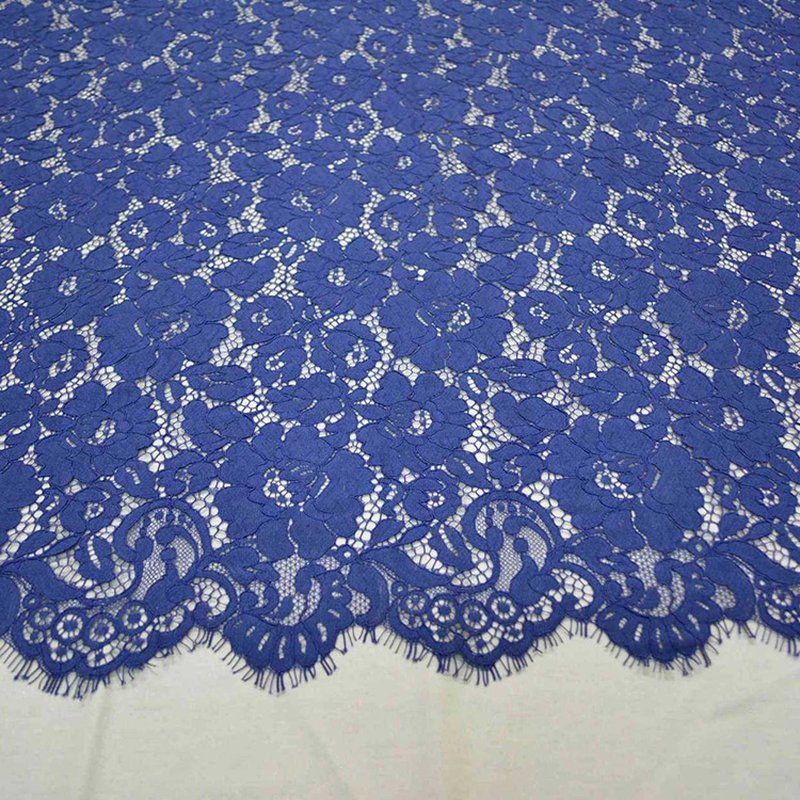 Eyelash Lace Lace Fabric Placement Floral for Apparel Wholesale Suppli 14