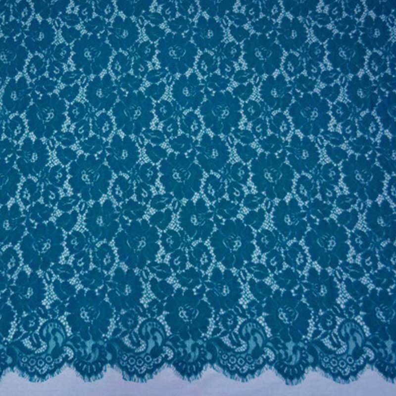 Eyelash Lace Lace Fabric Placement Floral for Apparel Wholesale Suppli 15