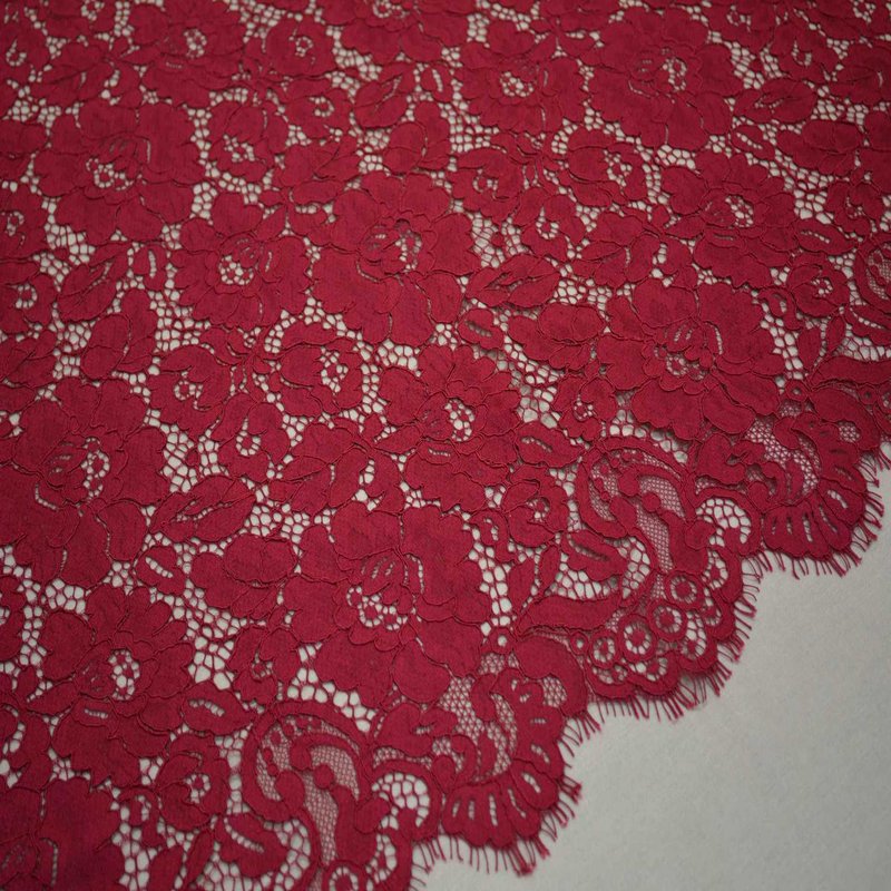 Eyelash Lace Lace Fabric Placement Floral for Apparel Wholesale Suppli 25
