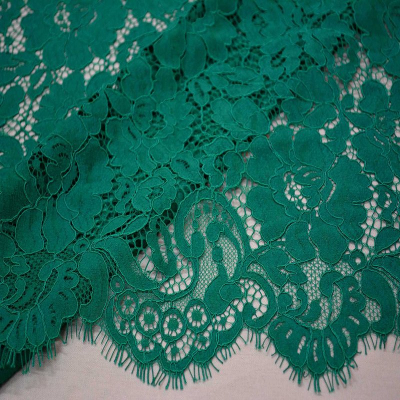 Eyelash Lace Lace Fabric Placement Floral for Apparel Wholesale Suppli 32