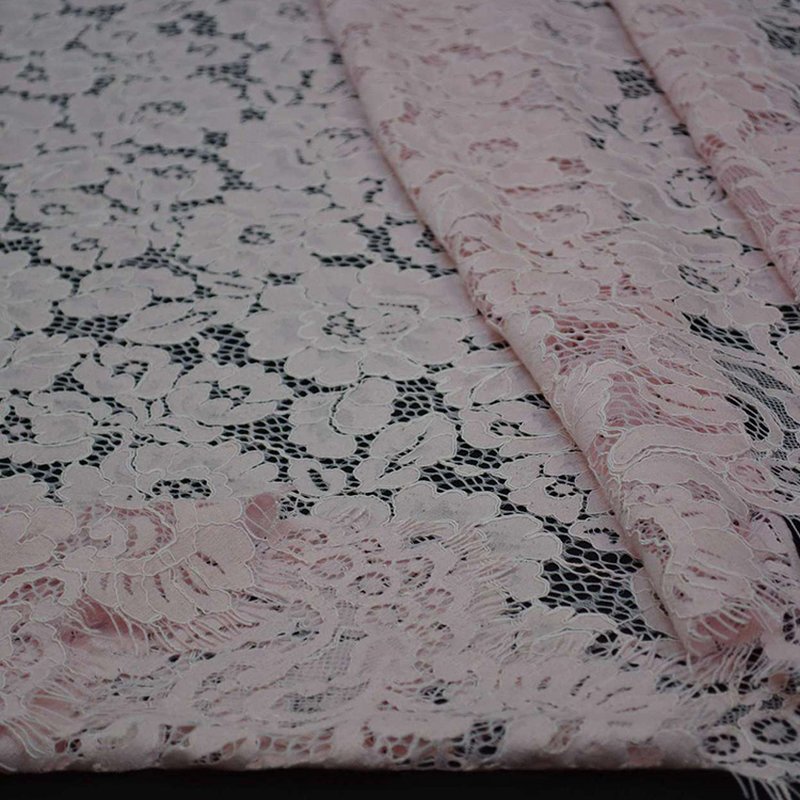 Eyelash Lace Lace Fabric Placement Floral for Apparel Wholesale Suppli 8