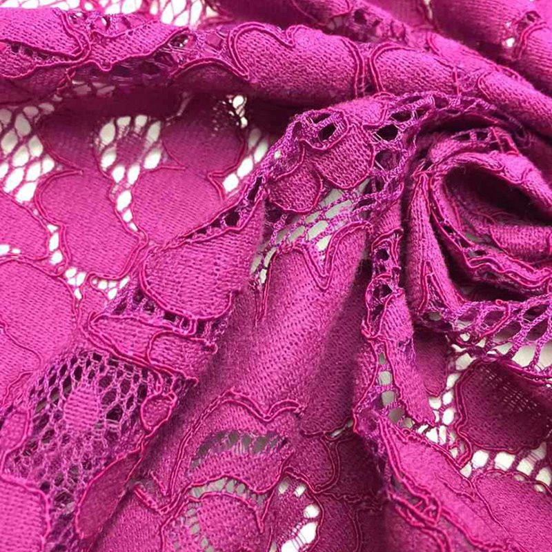 Eyelash Lace Lace Fabric Placement Floral for Apparel Wholesale Suppli 9