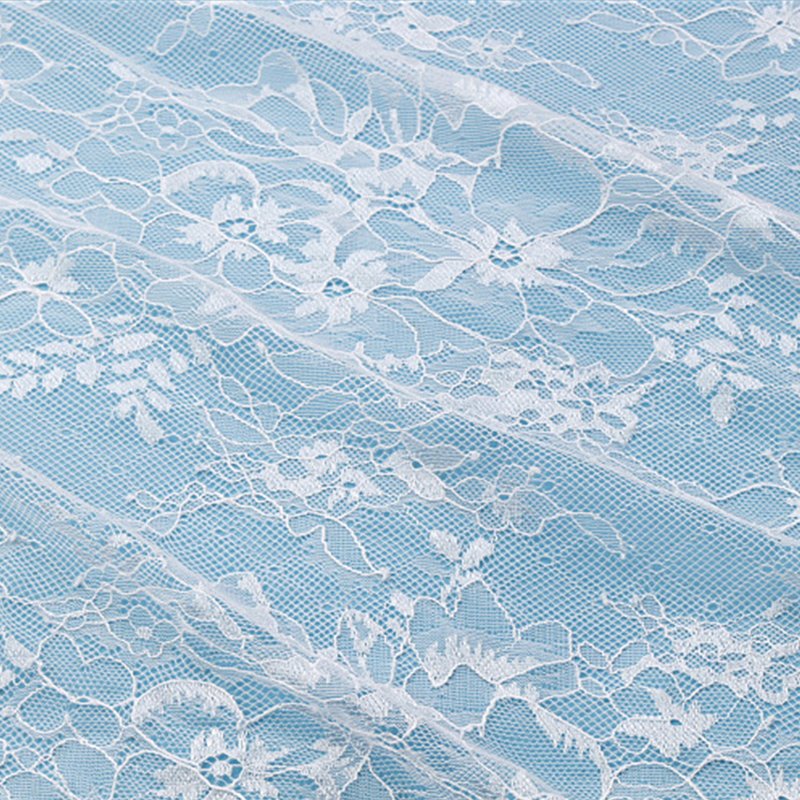 Lace Trim All-Over Nylon Lace Fabric for Apparel Wholesale Supplier 3