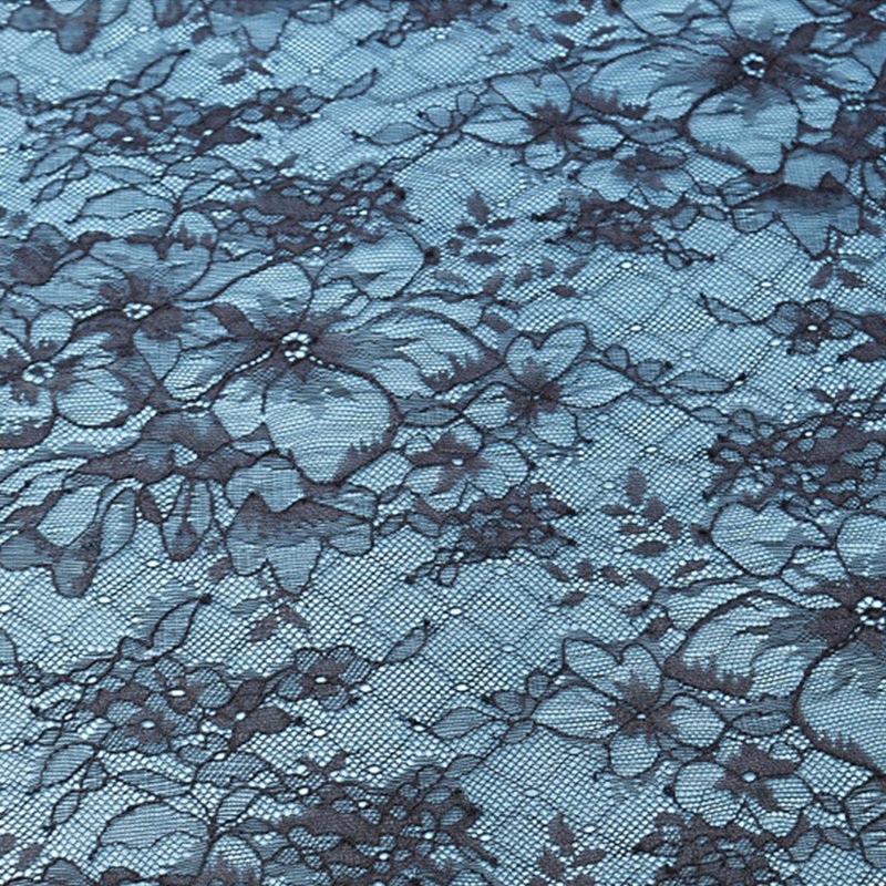 Lace Trim All-Over Nylon Lace Fabric for Apparel Wholesale Supplier 7