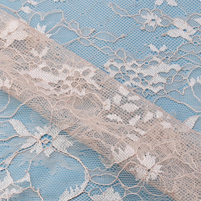 Lace Trim All-Over Nylon Lace Fabric for Apparel Wholesale Supplier 9