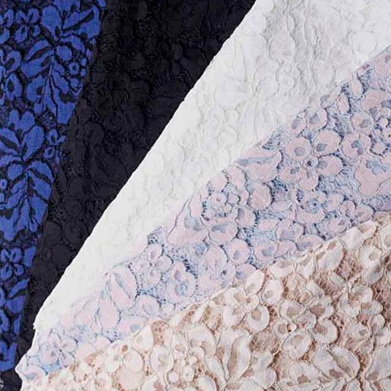 Lace Fabric Dress Women's Nylon for Women's Wear Wholesale Supplier 12
