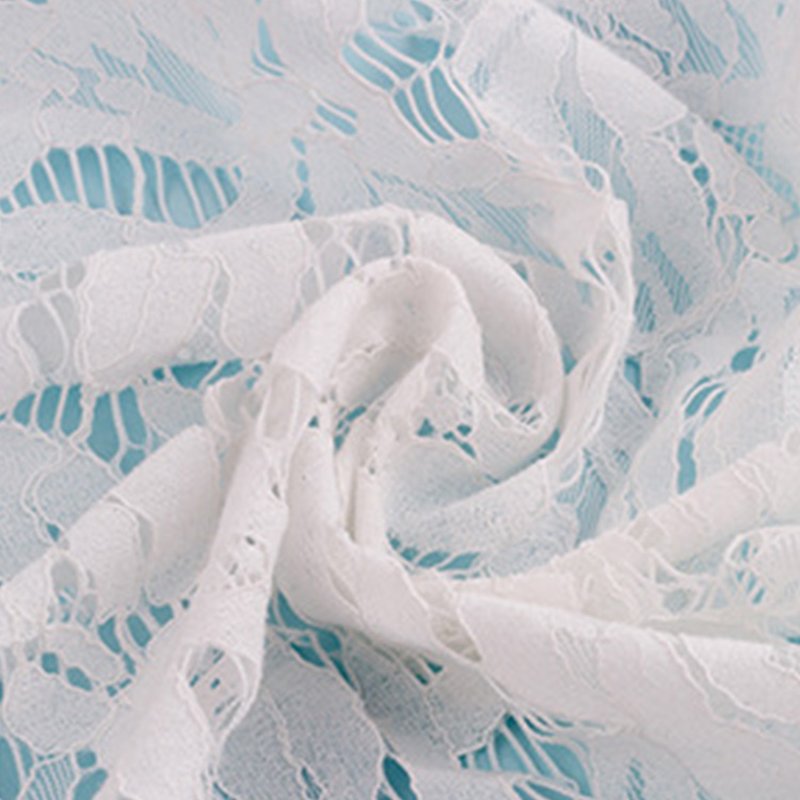Peony Women's Kids Nylon Lace Fabric for Women's Wear Wholesale Suppli