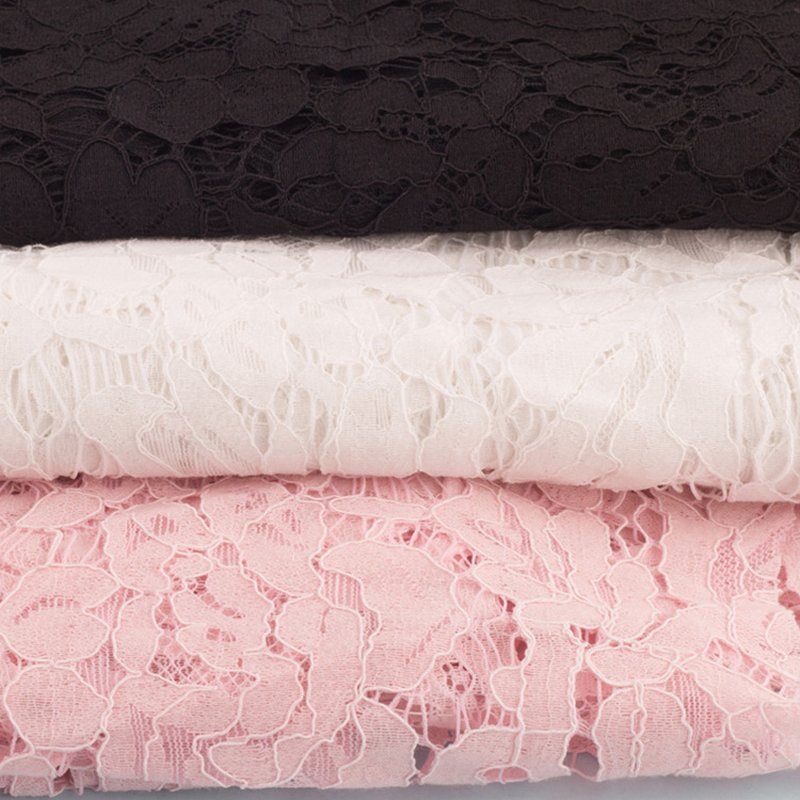 Peony Women's Kids Nylon Lace Fabric for Women's Wear Wholesale Suppli 9