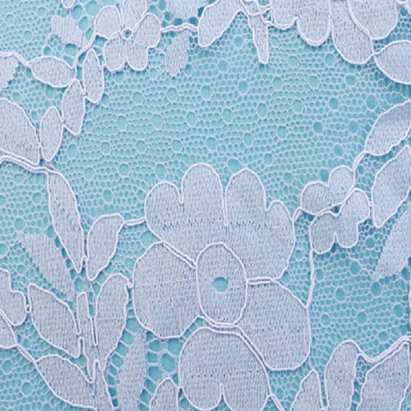 Rose Women's Nylon Lace Fabric for Women's Wear Wholesale Supplier 10