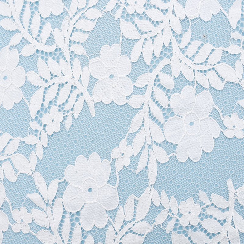 Rose Women's Nylon Lace Fabric for Women's Wear Wholesale Supplier