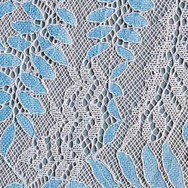 Lace Fabric Dress Women's Nylon Warp Knit for Women's Wear Wholesale S