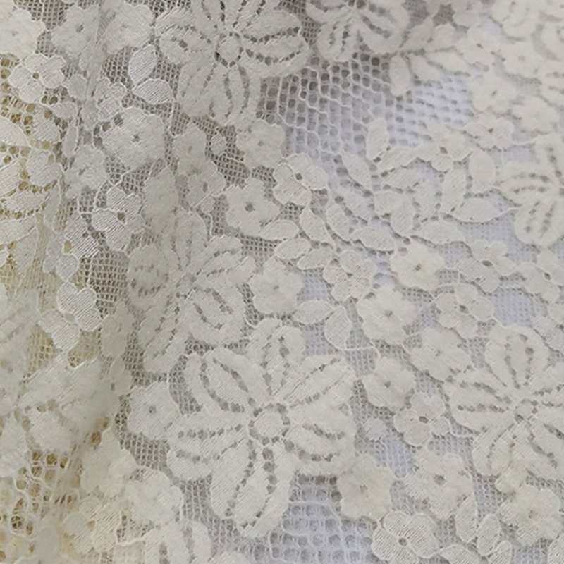 Feather Polyester Brushed Lace Fabric for Women's Wear Wholesale Suppl 3
