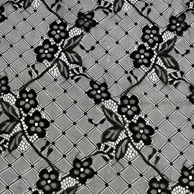 Women's Polyester Warp Knit Lace Fabric for Women's Wear Wholesale Sup