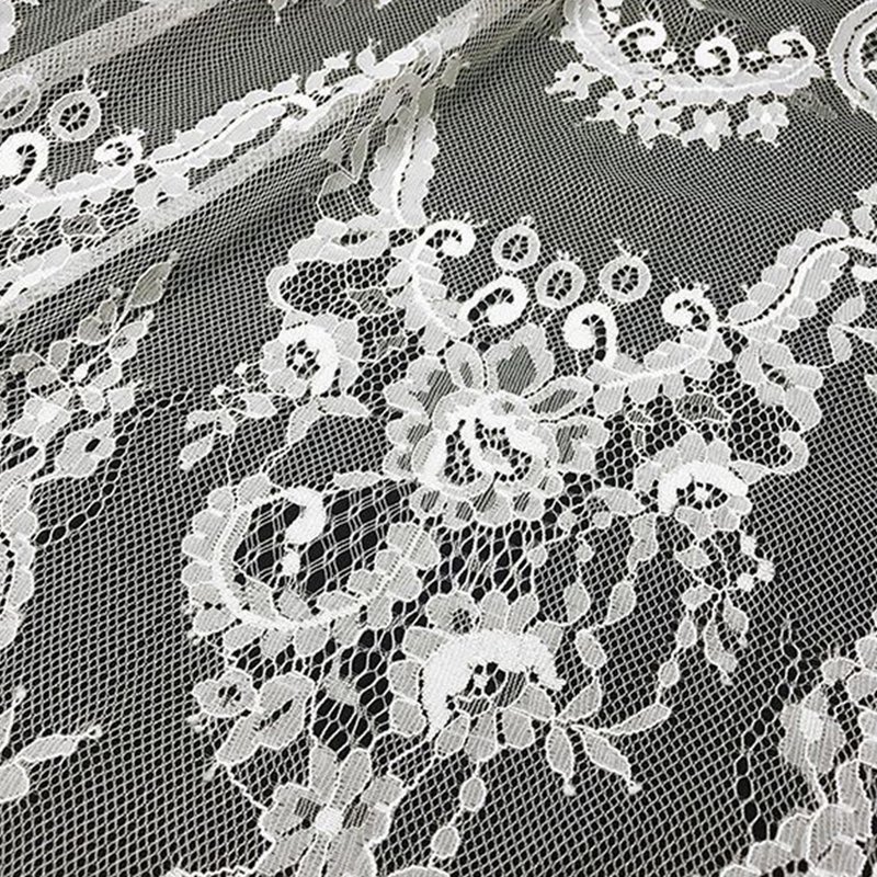 Lace Fabric Nylon Thread Wave Nylon for Bridal Wholesale Supplier
