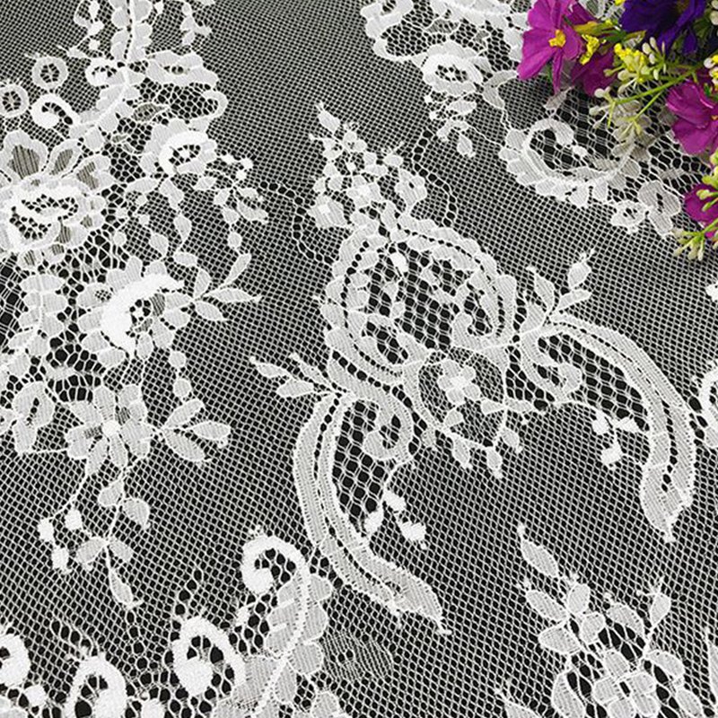 Lace Fabric Nylon Thread Wave Nylon for Bridal Wholesale Supplier 5