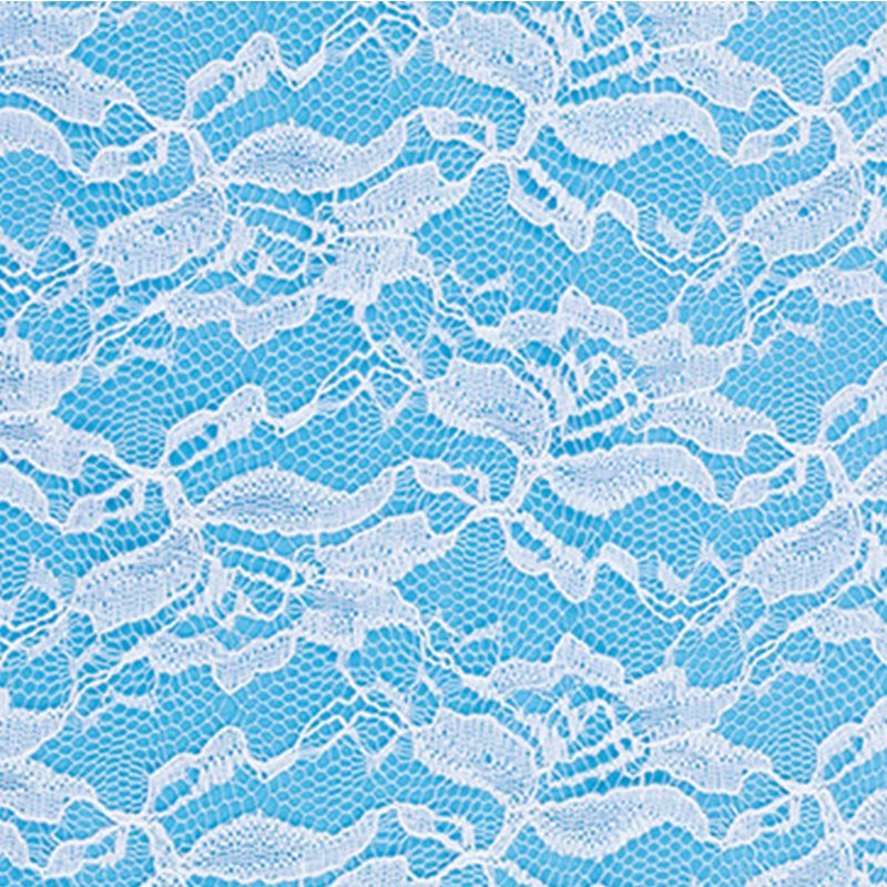 Lace Trim Lotus Polyester Warp Knit Lace Fabric for Apparel Wholesale