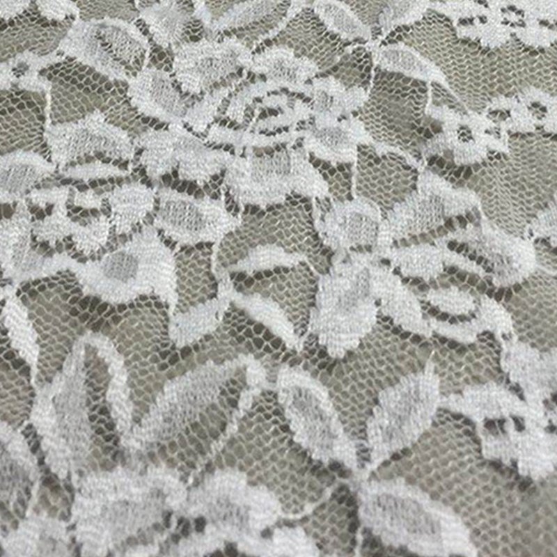 Lace Fabric Peony Women's Nylon Warp Knit for Women's Wear Wholesale S