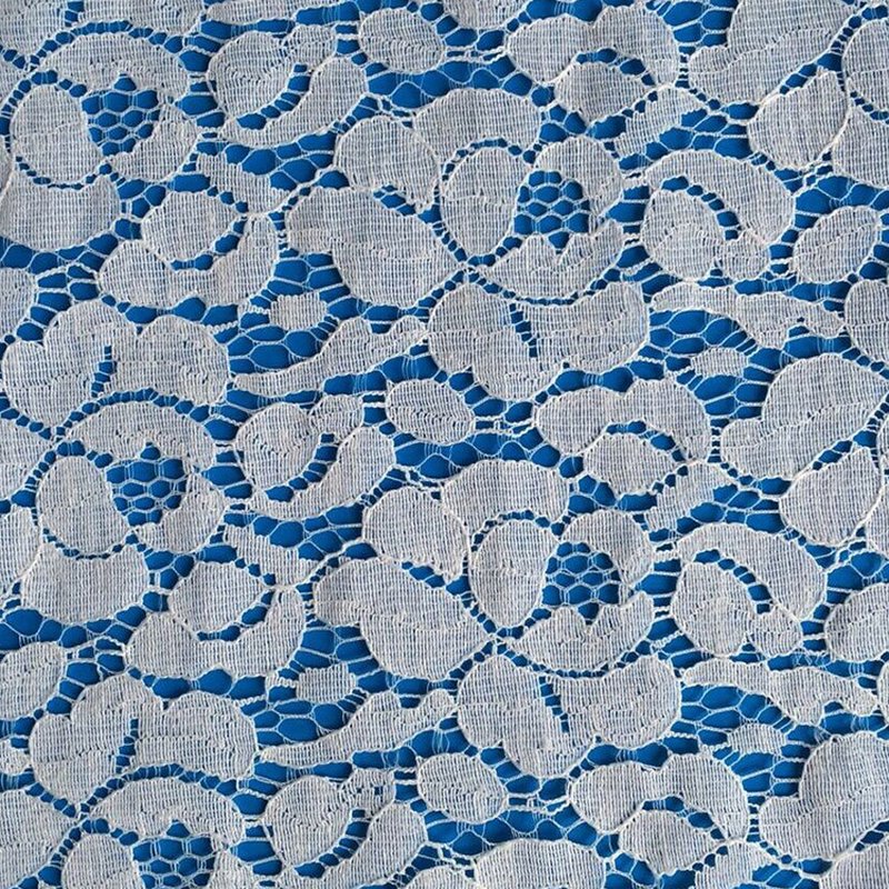 Lace Trim Lace Fabric Rose Nylon Warp Knit for Apparel Wholesale Suppl