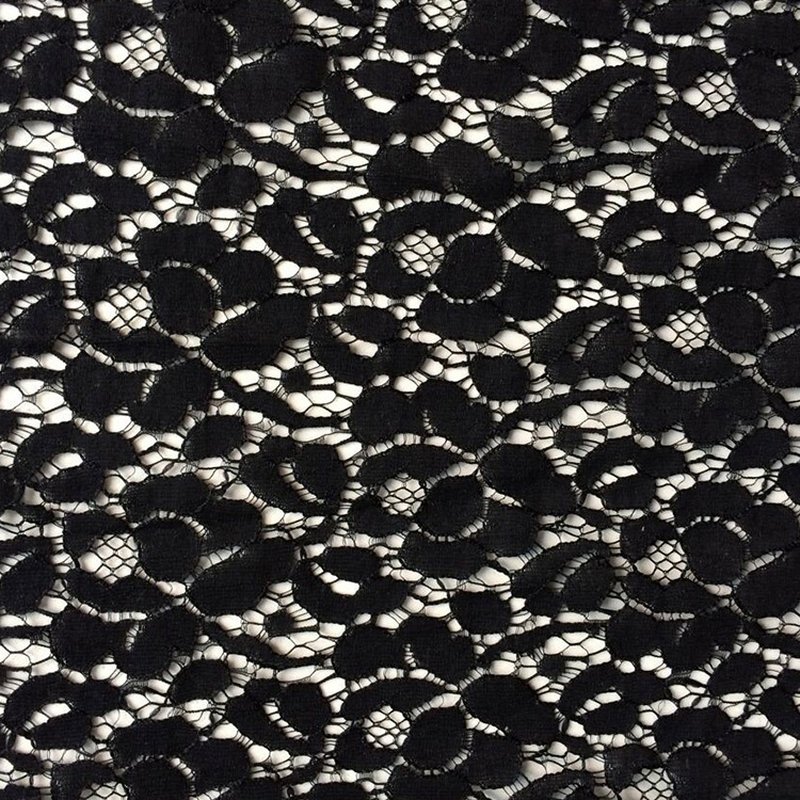 Lace Trim Lace Fabric Rose Nylon Warp Knit for Apparel Wholesale Suppl