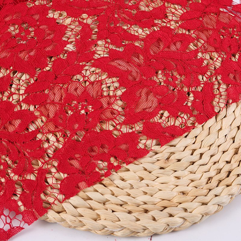 Lace Fabric Nylon Warp Knit for Women's Wear Wholesale Supplier 13