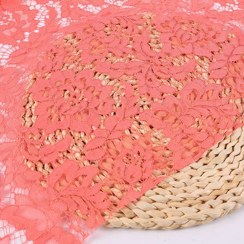 Lace Fabric Nylon Warp Knit for Women's Wear Wholesale Supplier 9