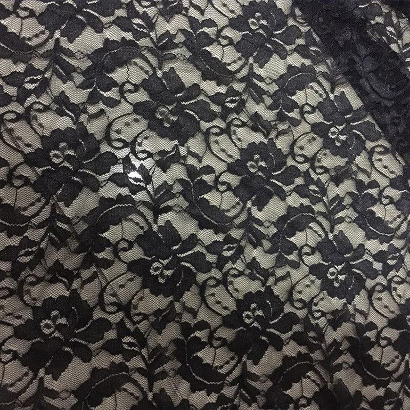 Lace Fabric Women's Nylon Warp Knit for Women's Wear Wholesale Supplie