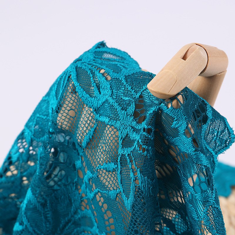 Lace Trim Nylon Warp Knit Lace Fabric for Apparel Wholesale Supplier 4
