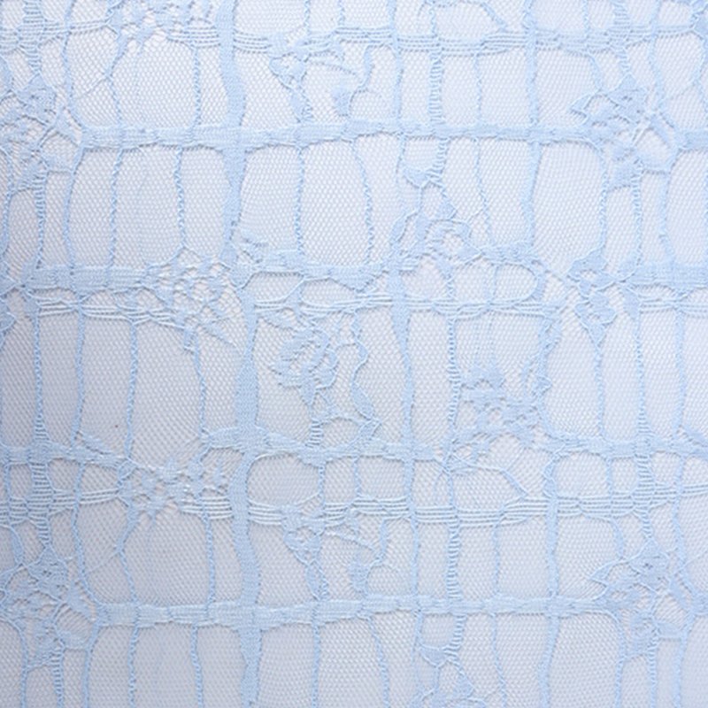 Lace Fabric Dress Plaid Polyester for Women's Wear Wholesale Supplier