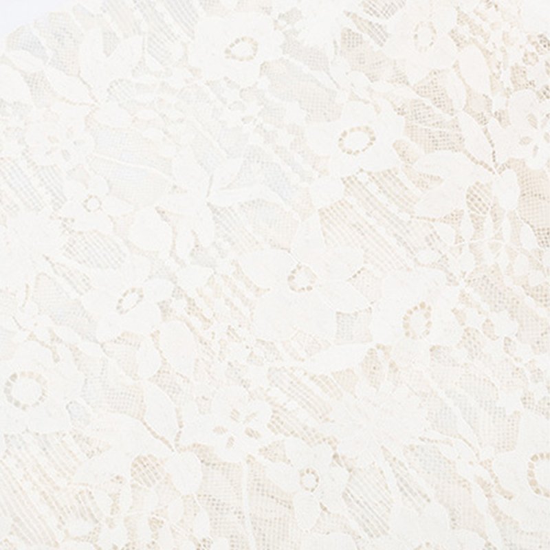 Lace Fabric Floral Cutwork Nylon Warp Knit for Women's Wear Wholesale