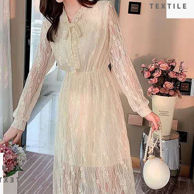 Lace Fabric Dress All-Over Nylon Warp Knit for Women's Wear Wholesale