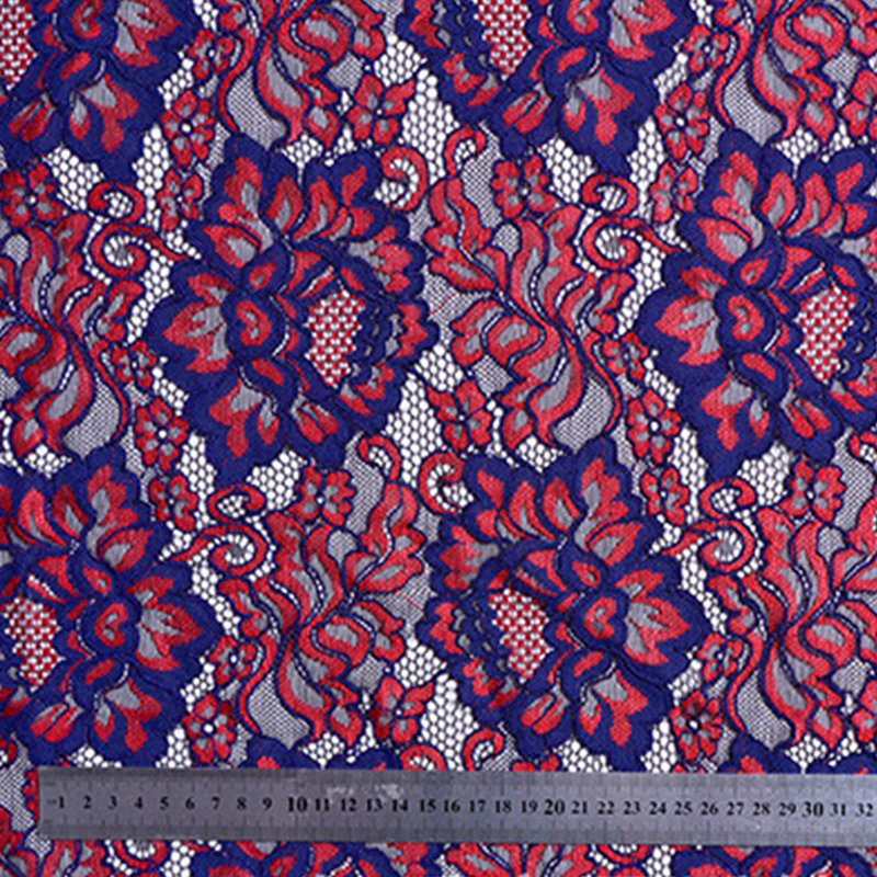 Lace Fabric Dress Nylon Warp Knit for Women's Wear Wholesale Supplier 6
