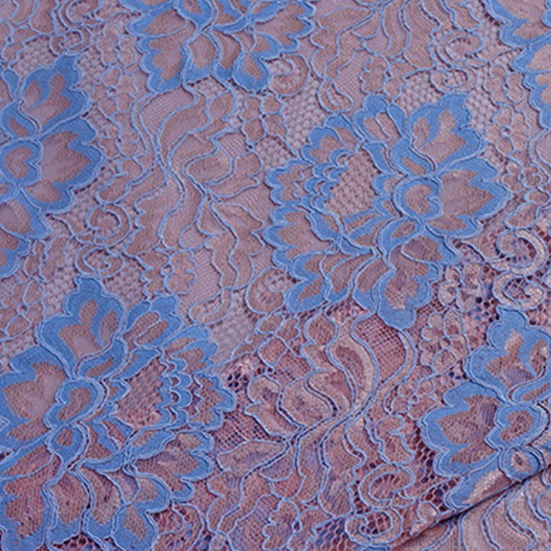 Lace Fabric Dress Nylon Warp Knit for Women's Wear Wholesale Supplier 9