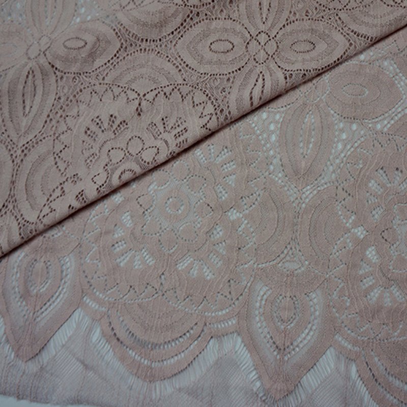 Dress Eyelash Cutwork Lace Fabric for Women's Wear Wholesale Supplier 9