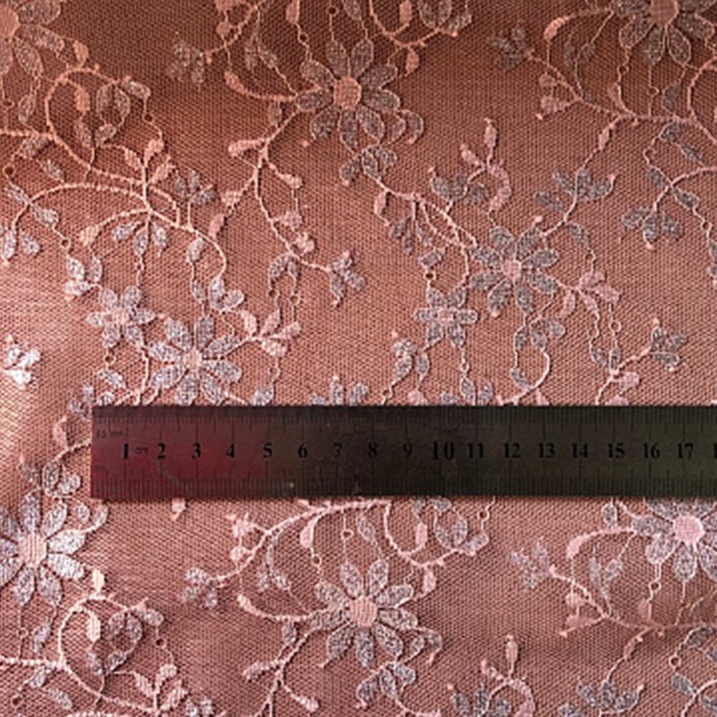 Lace Fabric Lurex Dress Nylon Warp Knit for Women's Wear Wholesale Sup 8