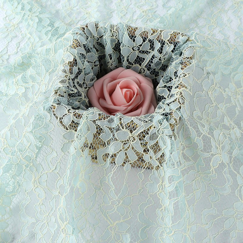 Lace Fabric Cutwork Nylon for Women's Wear Wholesale Supplier