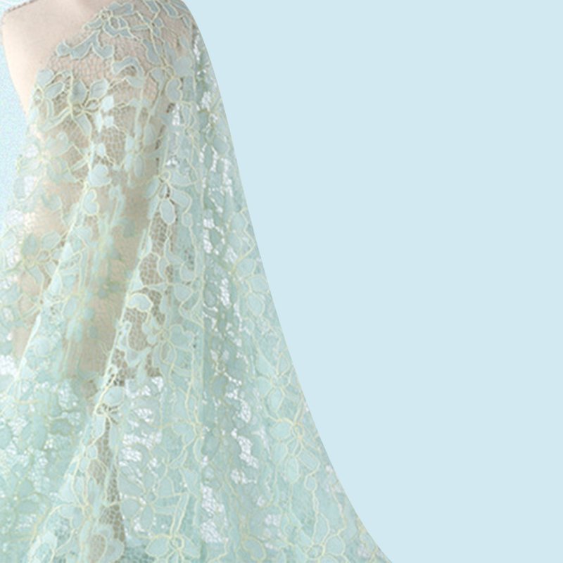 Lace Fabric Cutwork Nylon for Women's Wear Wholesale Supplier