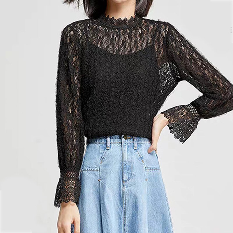 Lace Fabric Dress Polka Dot Nylon Warp Knit for Women's Wear Wholesale