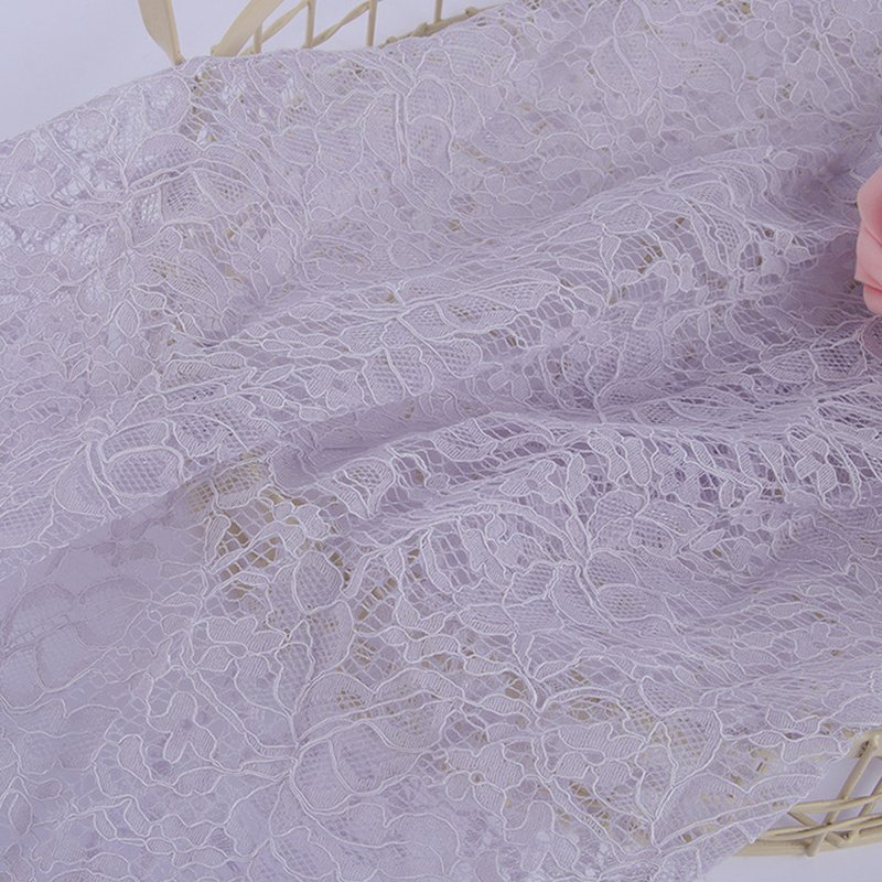 Lace Fabric Cutwork Bridal Nylon for Bridal Wholesale Supplier 3