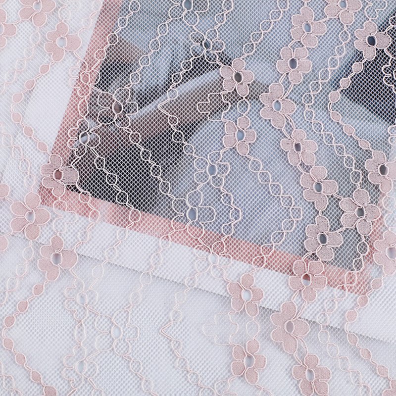 Lace Fabric Dress Evening Nylon for Women's Wear Wholesale Supplier 5