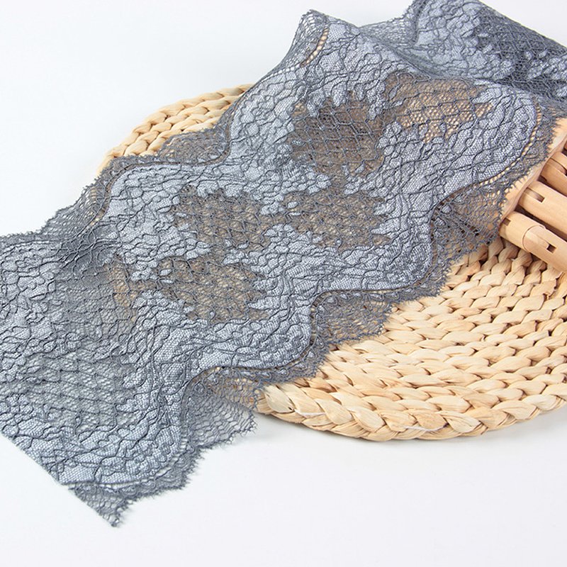 Lace Trim Lace Fabric Nylon Warp Knit for Apparel Wholesale Supplier 12